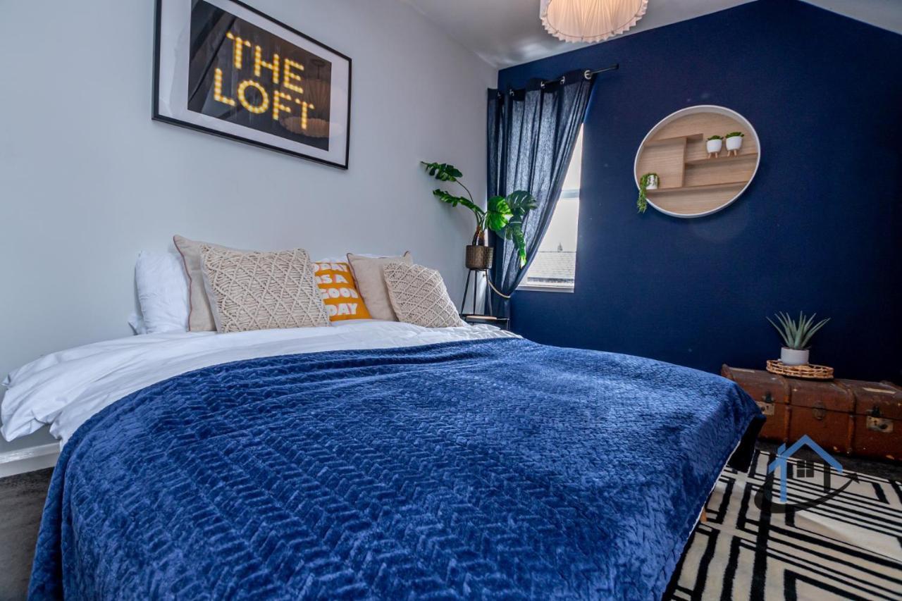 Flat 5, Super King Bed, Free Parking, Workspace, Free Wi-Fi Nottingham Exterior foto